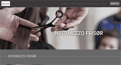 Desktop Screenshot of intermezzofrisor.no